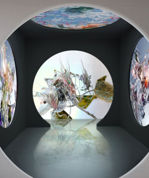 load gallery's immersive 360-degree setup showcases digital art exhibition in barcelona