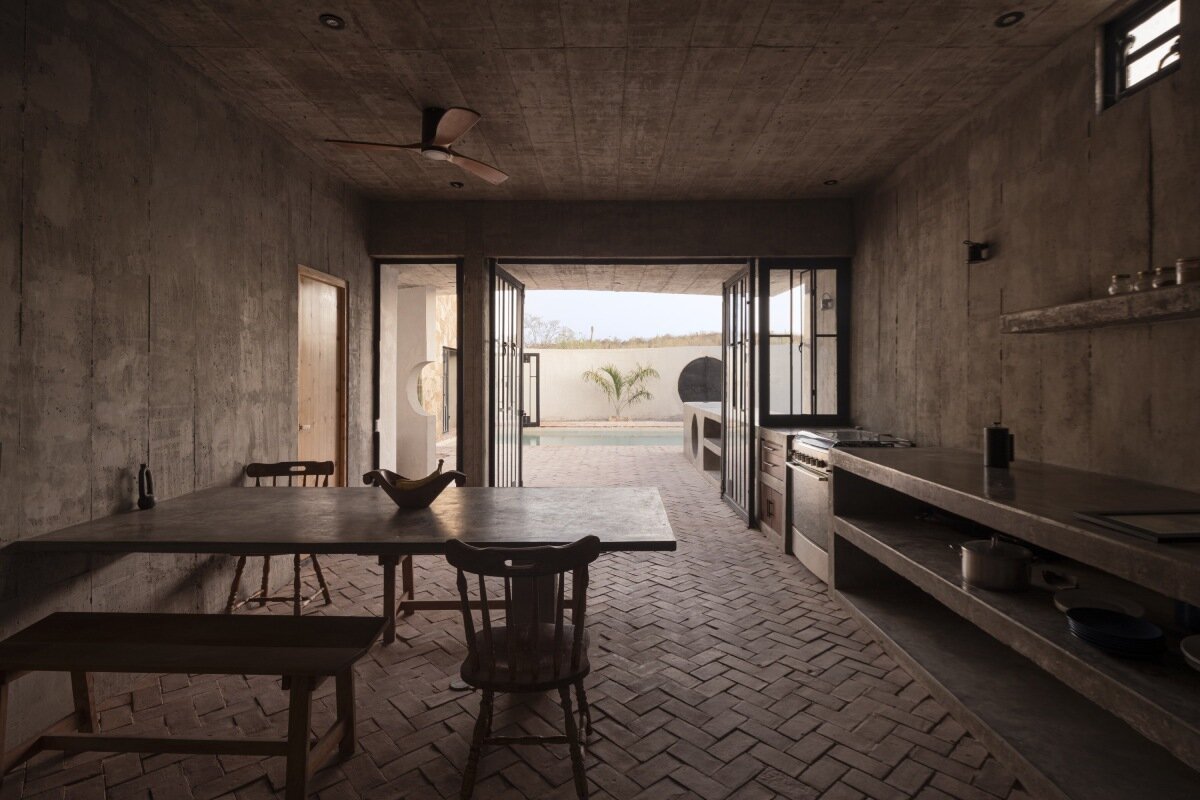 ludwig godefroy's cluster of volumes at casa la paz shape 'a garden with a house' in mexico