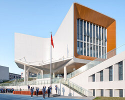 classrooms integrate pocket parks in quzhou no.6 experimental school by LYCS architecture