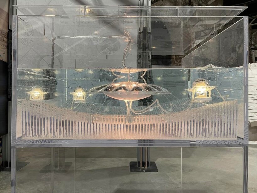 clouds architecture office imagines an underwater merchant city in mars for venice biennale