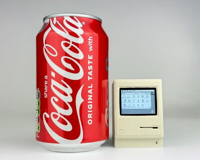 miniature mac is a functional replica of the original 1984 apple computer