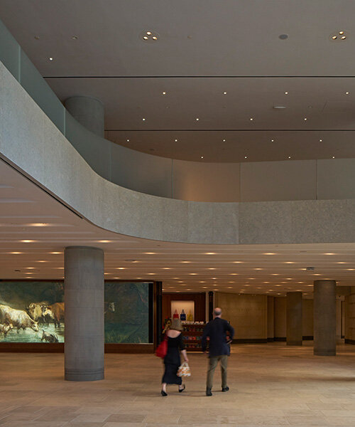 national gallery's sainsbury wing reopens with transparent entrance by selldorf in london