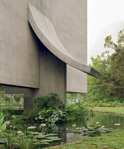leopold banchini envisions floating garden volume for neojiba rehearsal hall in brazil