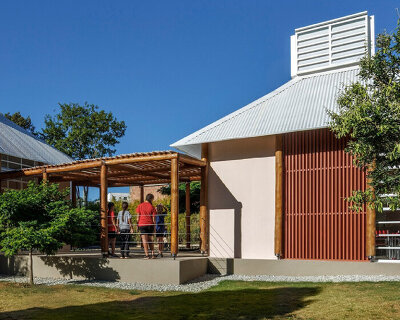 BIRI & mach arquitetos' modular school in brazil is conceived to grow over time