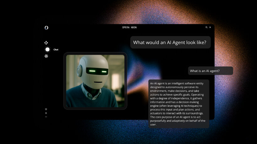 the browser interacts with different websites itself and performs these tasks on its own