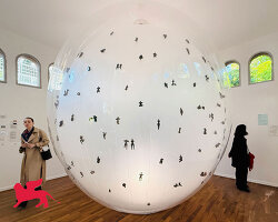 plastique fantastique reveals fossilized mysteries beneath korean pavilion at venice biennale