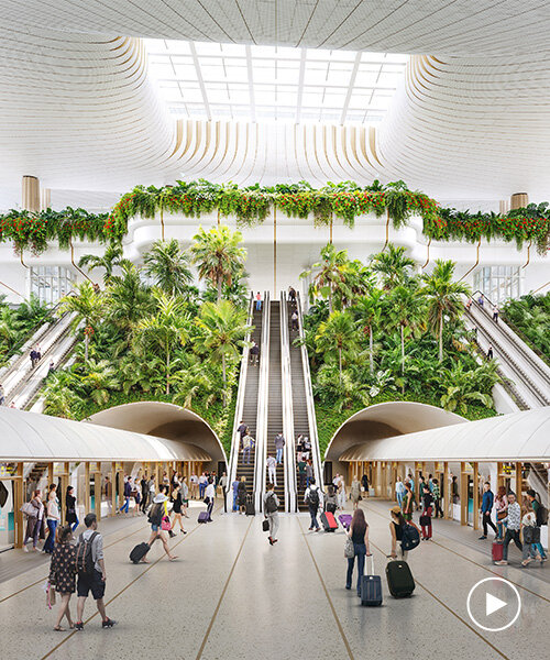 singapore's changi airport terminal 5 by heatherwick studio and KPF breaks ground