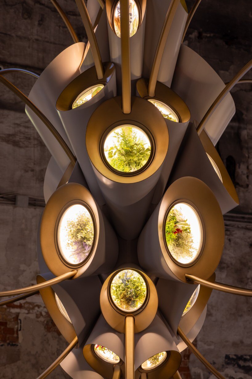 heatherwick studio's space garden at venice biennale orbits earth for enhanced human living