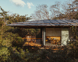 studio saxe brings contemporary 'rio perdido' bungalows to costa rica’s lush wilderness