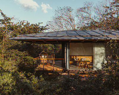 studio saxe brings contemporary 'rio perdido' bungalows to costa rica’s lush wilderness