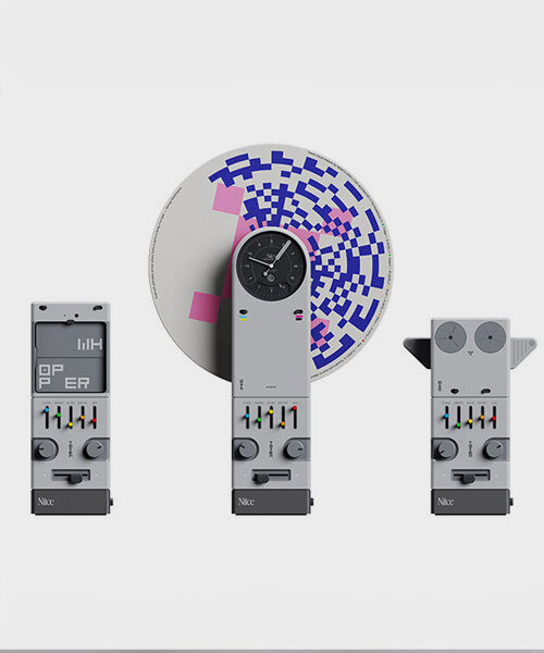 multi-sensory totem device by niice studio visualizes patterns of media misinformation