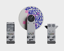 multi-sensory totem device by niice studio visualizes patterns of media misinformation