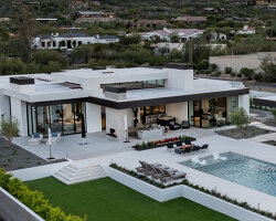 ty harrison's home in arizona draws on japanese principles of zen minimalism
