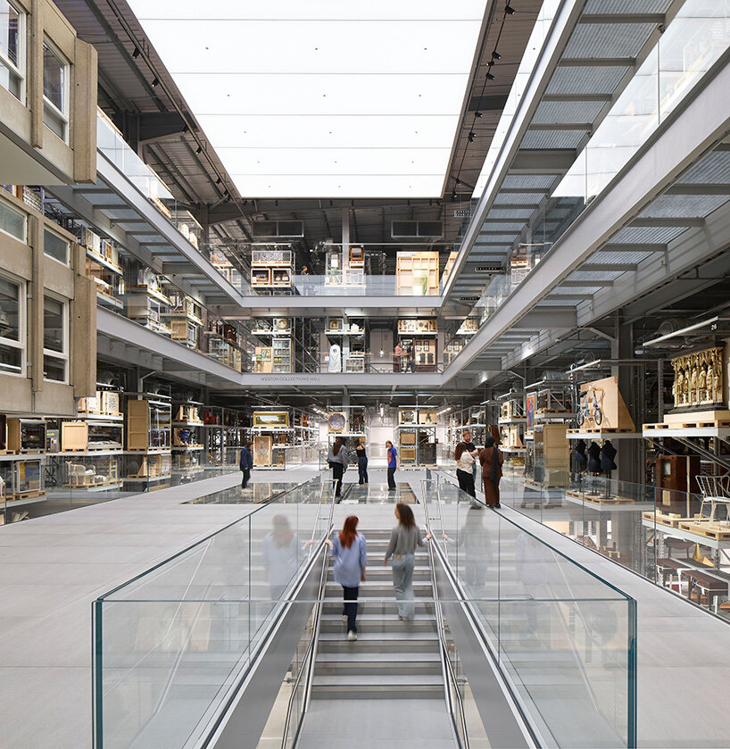 V&A east storehouse by DS+R opens in london, bringing museum storage into public view