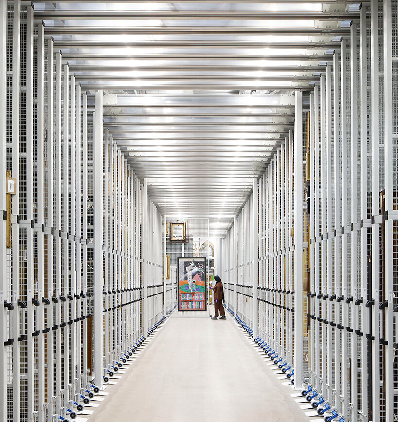 V&A east storehouse by DS+R opens in london, bringing museum storage into public view