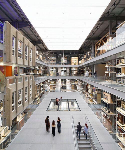 V&A east storehouse by DS+R opens in london, bringing museum storage into public view