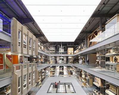 V&A east storehouse by DS+R opens in london, bringing museum storage into public view