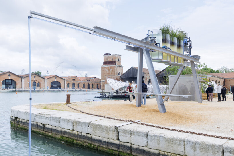 at venice biennale, you can sip espressos made straight from the city’s canals