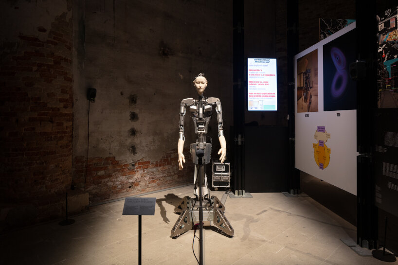 the design team installs systems for perception | image courtesy of Takashi Ikegami and Luc Steels
