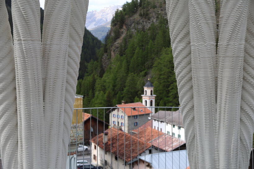 3D printed white tower