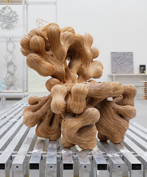 daniel widrig’s working it out exhibition unveils process behind digitally-fabricated art