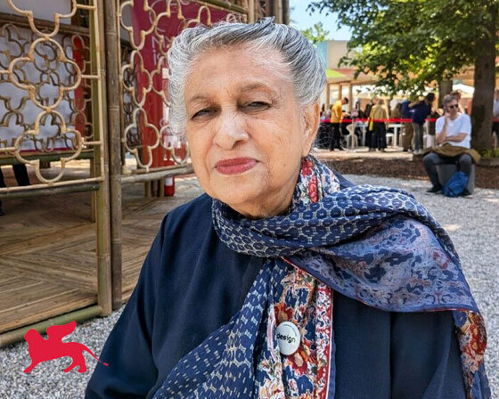 'it's time we looked after the earth': yasmeen lari on qatar's bamboo center at venice biennale
