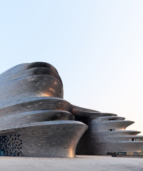 zaha hadid architects' sinuous shenzhen science & technology museum opens in china