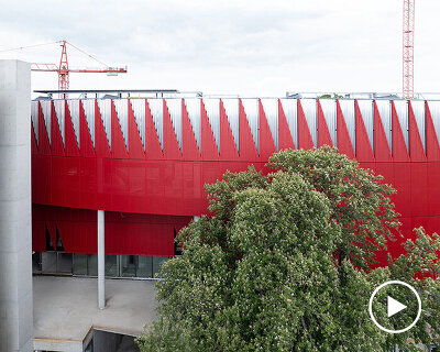 CH+K reveals construction updates of its multipurpose arena in jihlava, czech republic