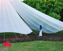 MAD reimagines traditional craft with 'chinese paper umbrella' at venice biennale 2025