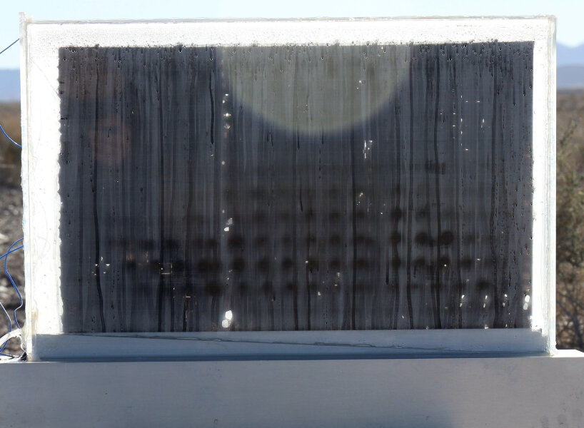 Convert the drinking water of air