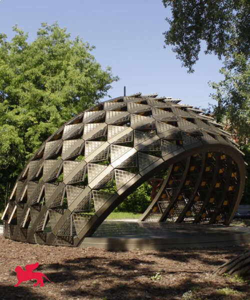 MVRDV’s winy maas on kinetic sombra pavilion and biotopia installation at venice biennale