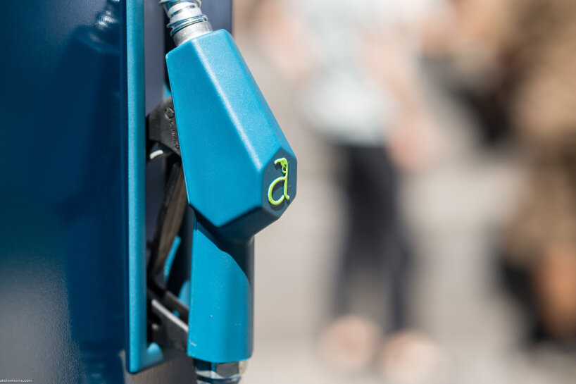 View of the pump