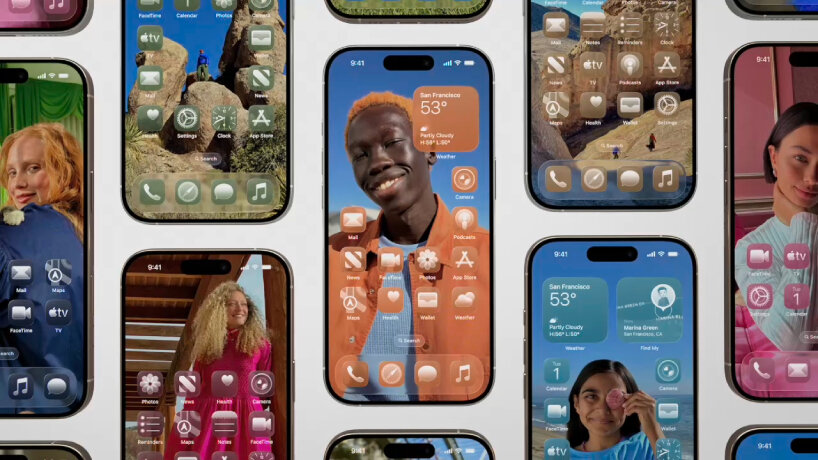 apple liquid glass UI