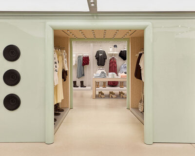 el departamento sculpts sensory-driven gen Z interiors for bershka ibiza flagship store