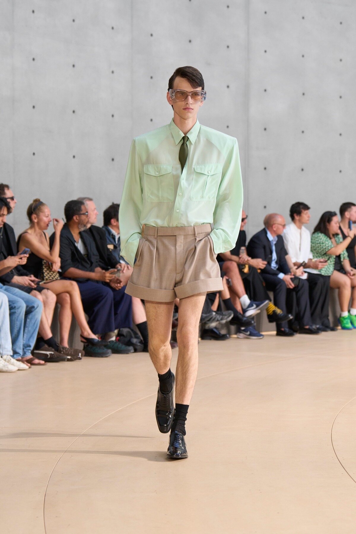 tadao ando’s bourse de commerce sets stage for saint laurent men’s summer 26 show in paris