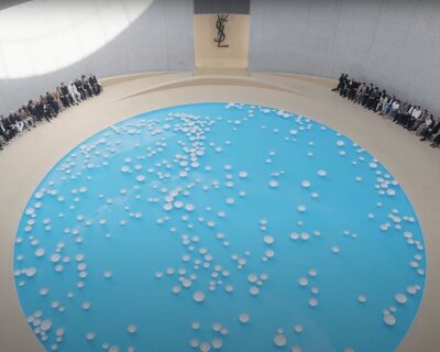 tadao ando’s bourse de commerce sets stage for saint laurent men’s summer 26 show in paris