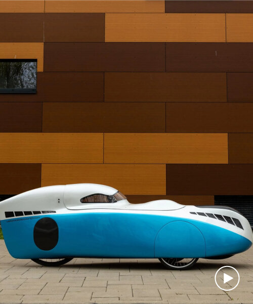bülk distance velomobile with removable shell lets rider pedal out of cities in any weather