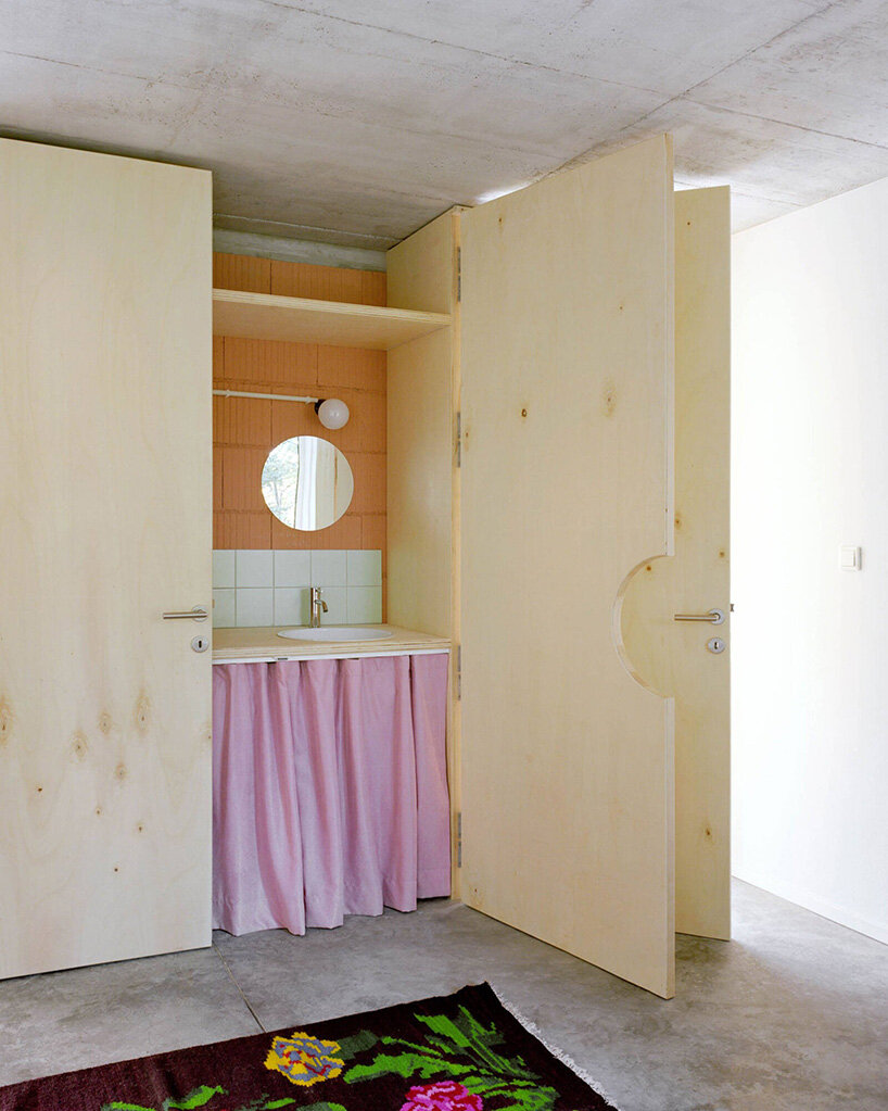 vivid rippled panels envelop TEN's care-based housing for women in bosnia-herzegovina