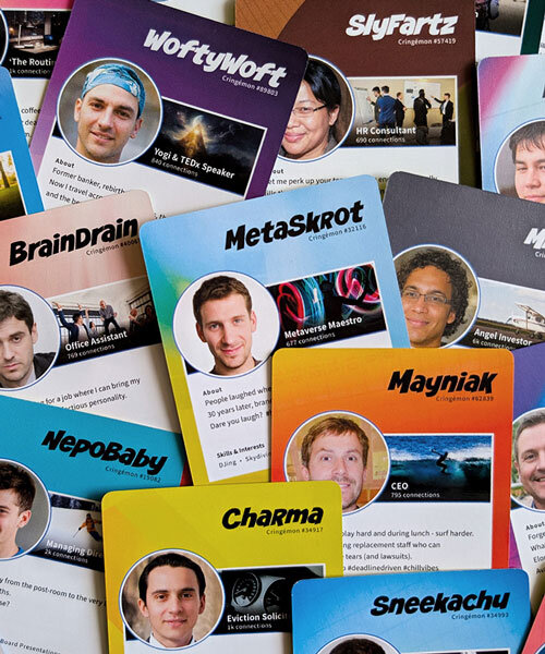 gotta catch 'em all: cringémon turns linkedin personas into pokémon-style collectible cards
