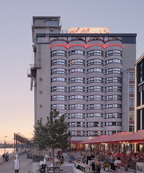 DMAA transforms kellogg’s silos into waterfront hotel in bremen, germany