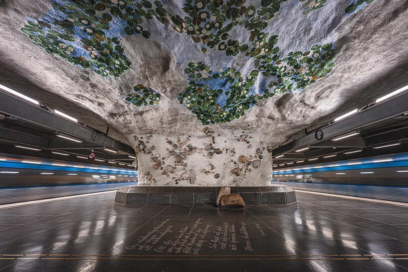 The European subway stations unfold as mirrored worlds in the photo series of Thibault Durtel