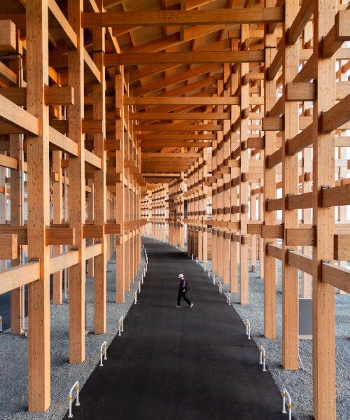 william mulvihill captures material intricacy of sou fujimoto’s grand ring at expo 2025 osaka