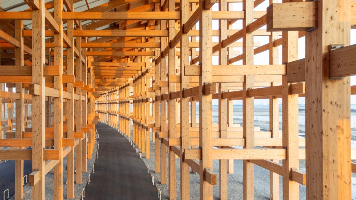 William Mulvihill menangkap material intisasi cincin besar Sou Fujimoto di Expo 2025 Osaka