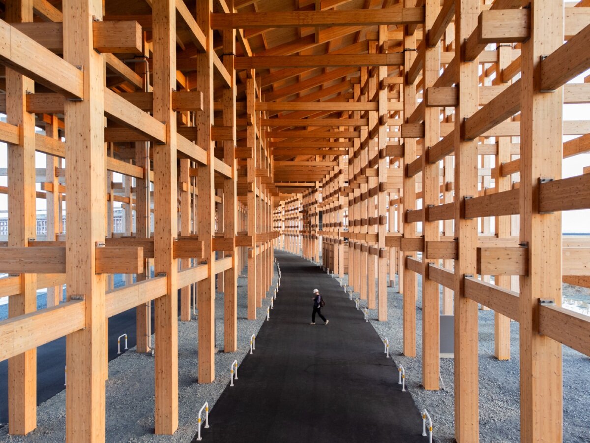 William Mulvihill menangkap material intisasi cincin besar Sou Fujimoto di Expo 2025 Osaka