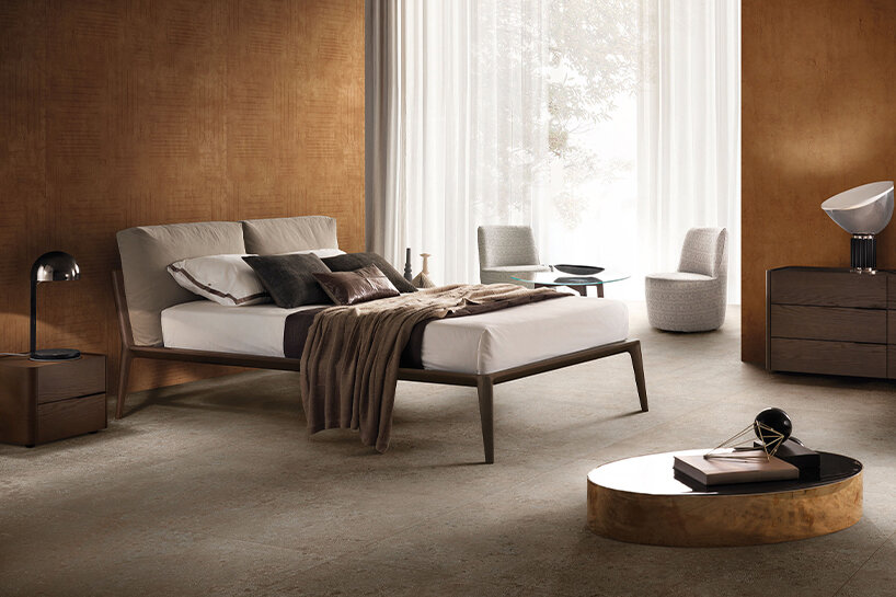 Florim's authentic luxury reinvents the classic surfaces of stone and marble with neutral carbon design