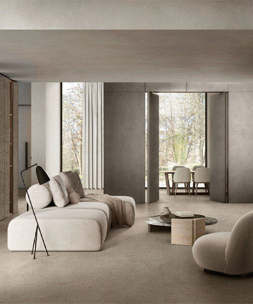 florim’s authentic luxe reinvents classic stone and marble surfaces with carbon neutral design
