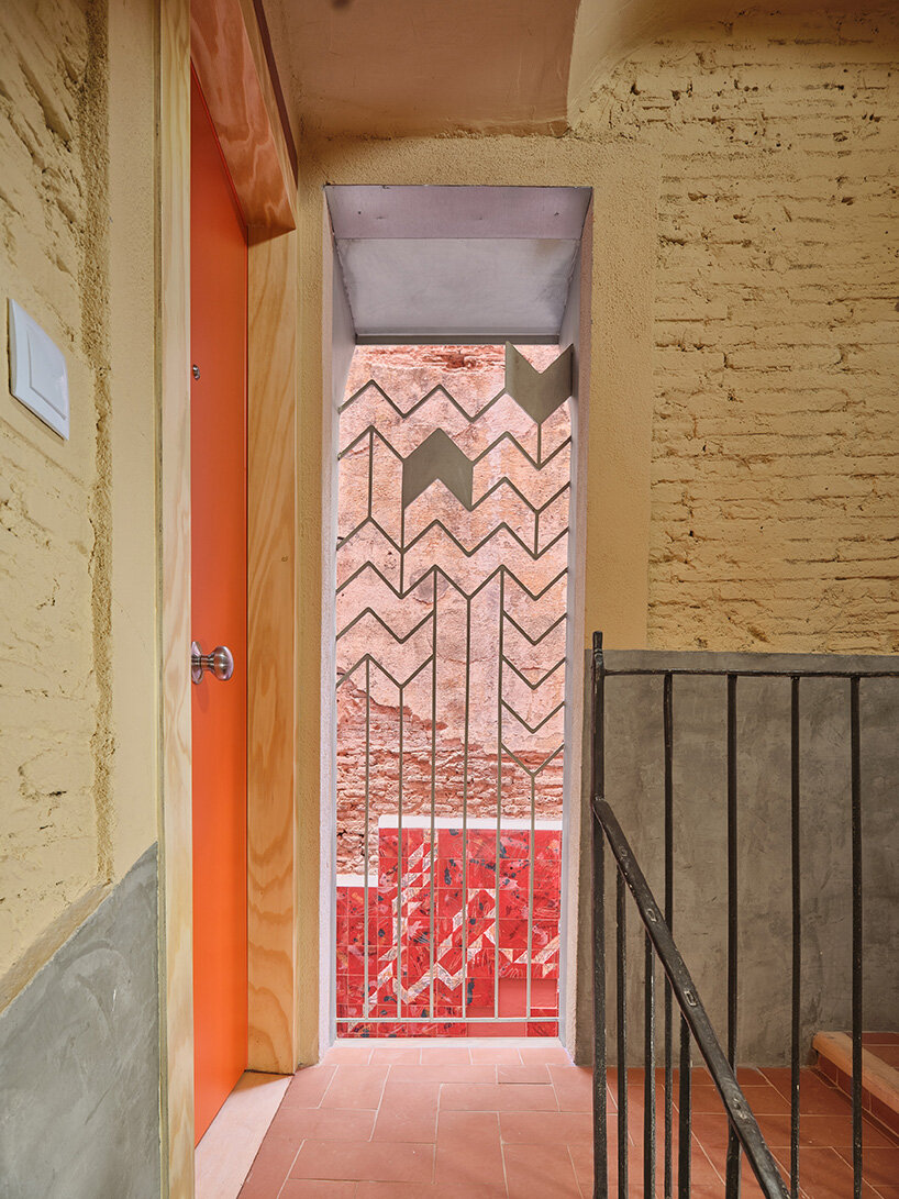 ceramic tiles tell stories of barcelona's residents in restored social housing by MIAS architects