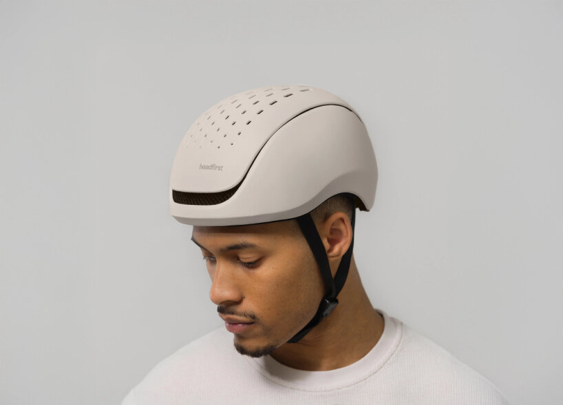 It can also be adjusted according to the shape and size of the rider's head