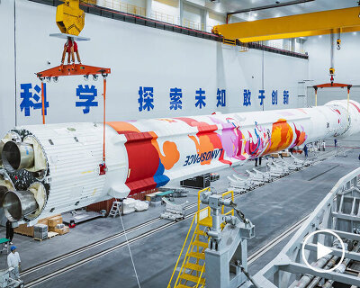 jacky tsai illustrates world’s first fully art-painted rocket launched into space