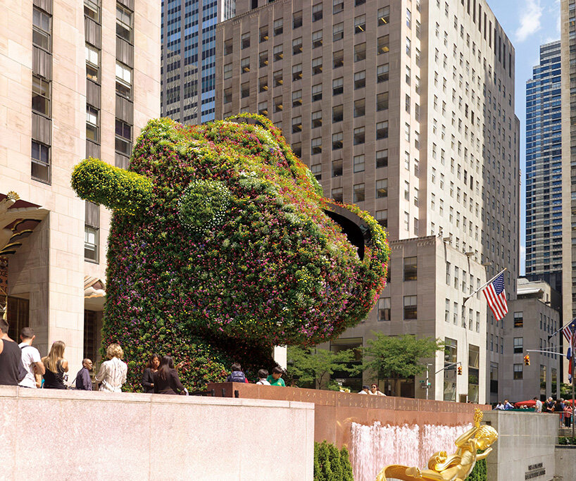 jeff koons' floral 'split-rocker' to bloom anew at LACMA's upcoming los angeles building